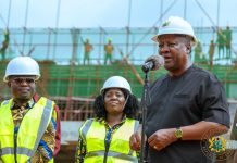 President Mahama Inspects La General Hospital Redevelopment Project President Mahama Inspects La General Hospital Redevelopment Project