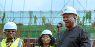 President Mahama Inspects La General Hospital Redevelopment Project President Mahama Inspects La General Hospital Redevelopment Project