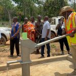Ahafo Ano South West DCE Inspects Ongoing Projects Ahafo Ano South West DCE Inspects Ongoing Projects