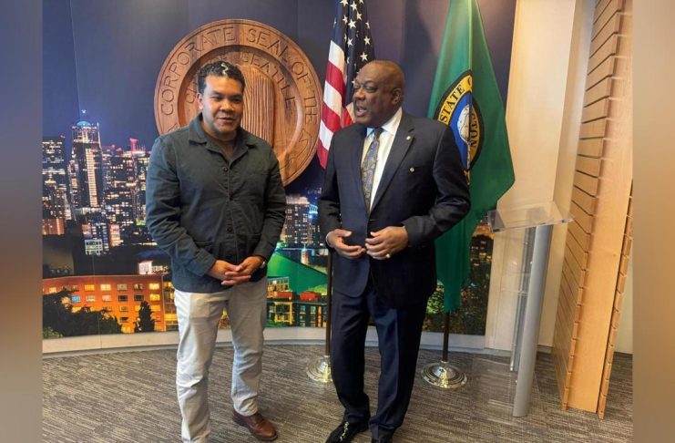 Victor Smith’S Seattle Visit for Ghana Investment Victor Smith'S Seattle Visit for Ghana Investment
