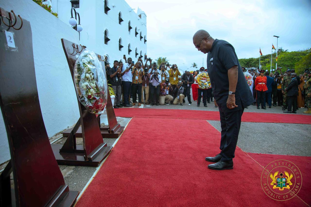 Mahama Joins World Leaders for Juneteenth at Christiansborg Mahama Joins World Leaders for Juneteenth at Christiansborg