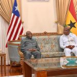 Liberian Leader Leaves Accra after Next Steps Conference Liberian Leader Leaves Accra after Next Steps Conference