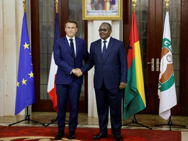 Emmanuel Macron en Guinée-Bissau : Projet de création d’une force anti-putsch