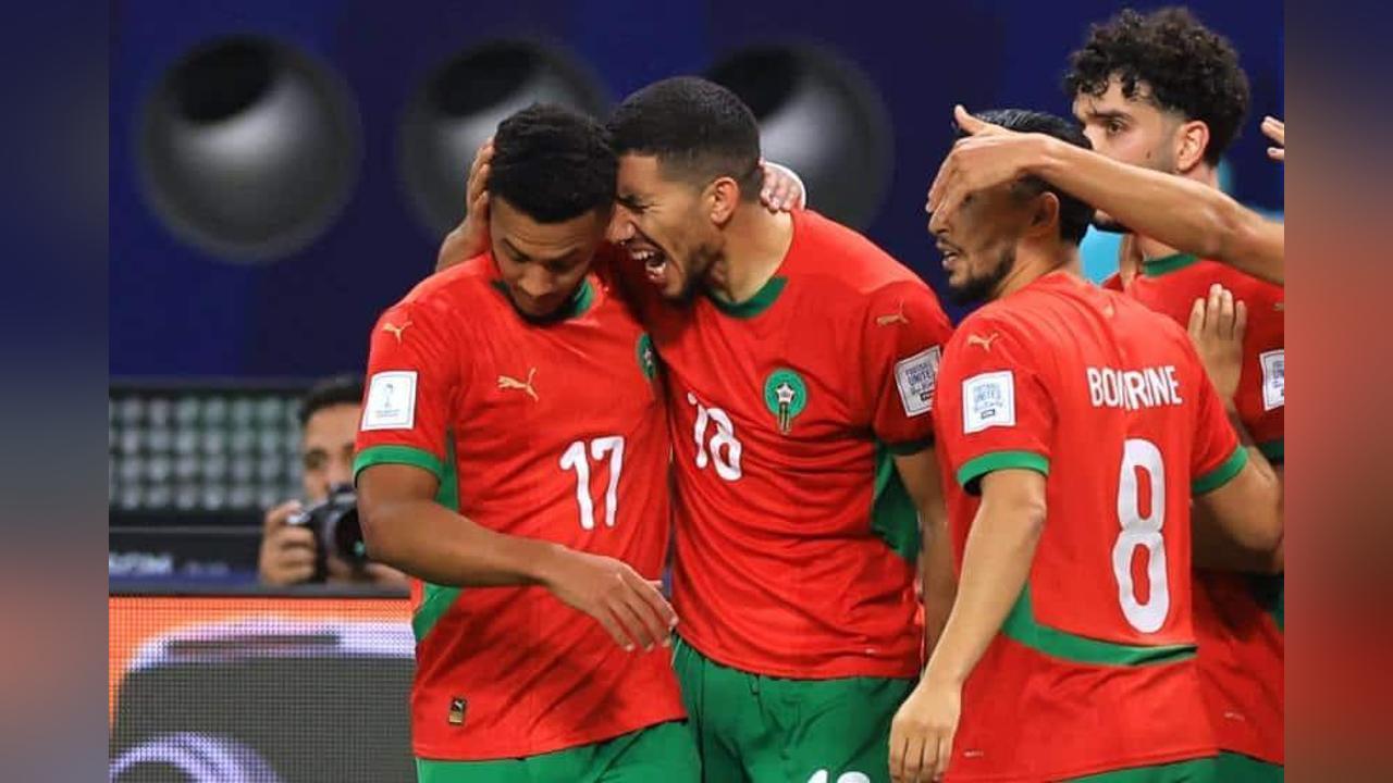 Maroc Bat Émirats et Atteint Finale de la Coupe Arabe Maroc Bat Émirats et Atteint Finale de la Coupe Arabe