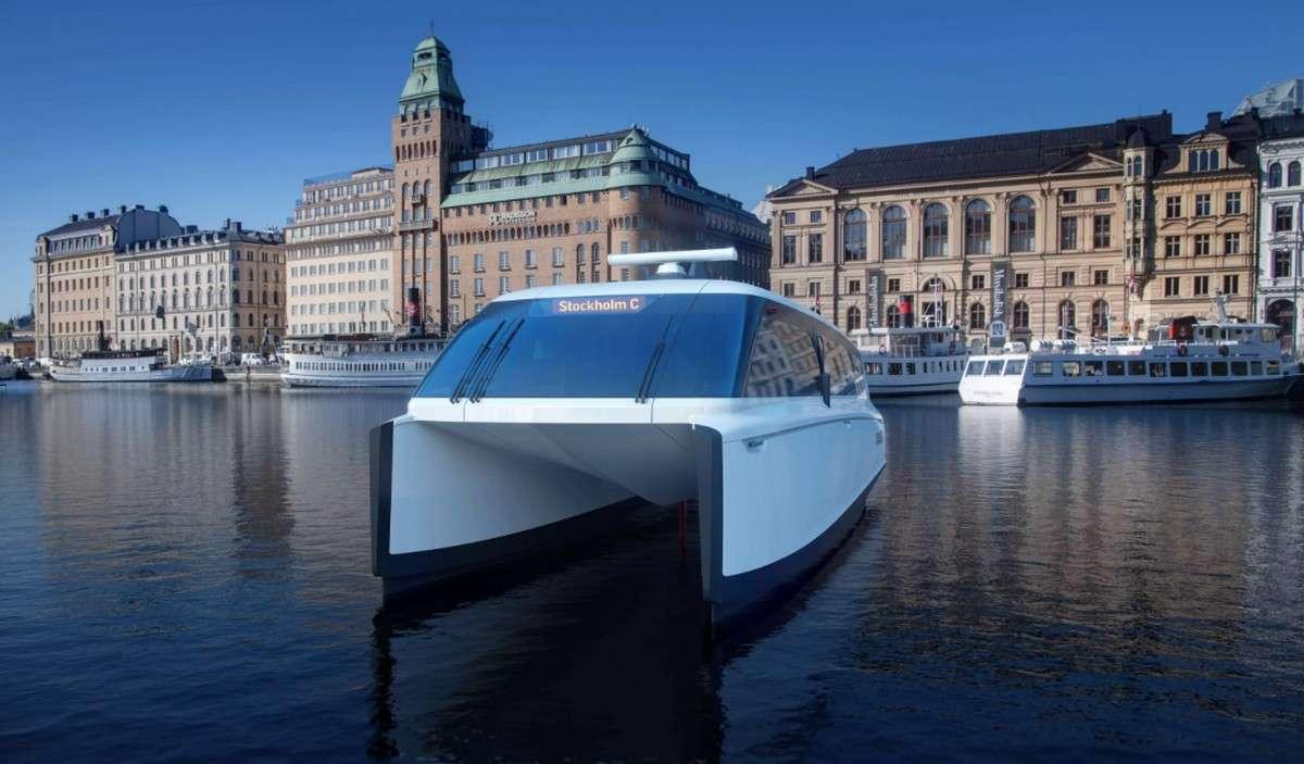 Un ferry électrique « volant » bientôt en service à Stockholm