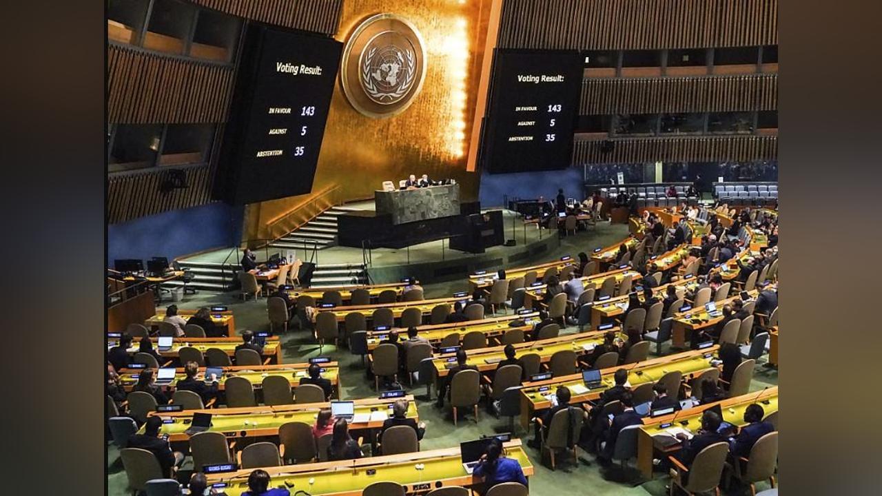 ONU : 19 pays africains se sont abstenus de condamner l'annexion de territoires ukrainiens par la Russie ONU : 19 pays africains se sont abstenus de condamner l'annexion de territoires ukrainiens par la Russie