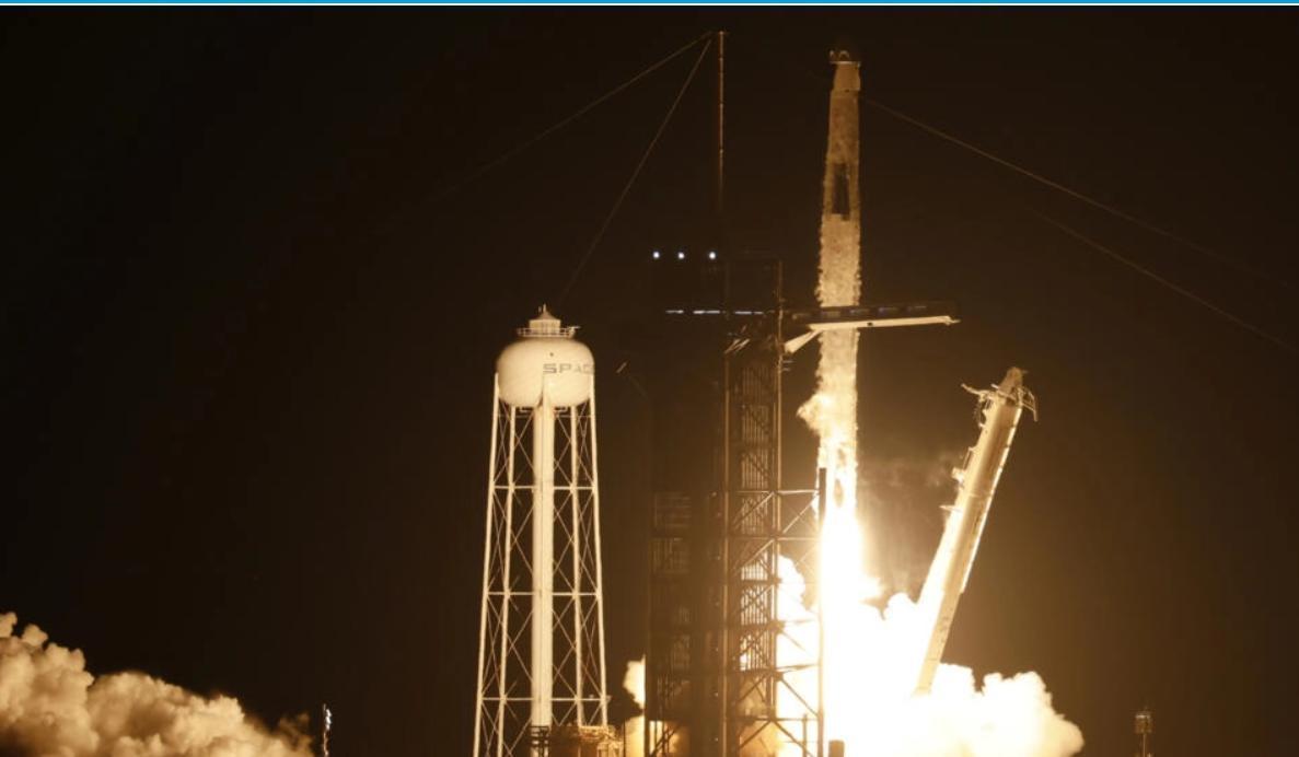 La Nasa et SpaceX envoient quatre astronautes vers la Station spatiale internationale La Nasa et SpaceX envoient quatre astronautes vers la Station spatiale internationale