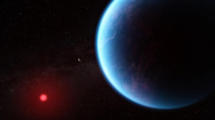 Espace: d’après les observations faites par James-Webb, l’exoplanète K2-18b pourrait abriter des formes de vie extra-terrestre Espace: d’après les observations faites par James-Webb, l’exoplanète K2-18b pourrait abriter des formes de vie extra-terrestre