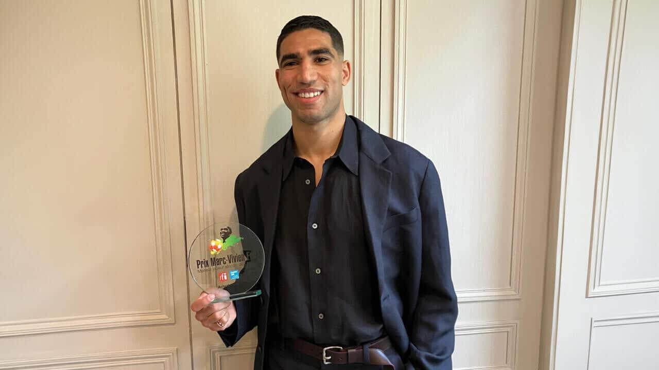 Achraf Hakimi Exprime Sa Fierté pour le Prix Foé Achraf Hakimi Exprime Sa Fierté pour le Prix Foé