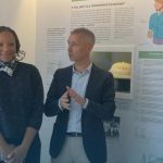 Catalina Martínez Visite le Musée de L’émigration en Galice Catalina Martínez Visite le Musée de L'émigration en Galice