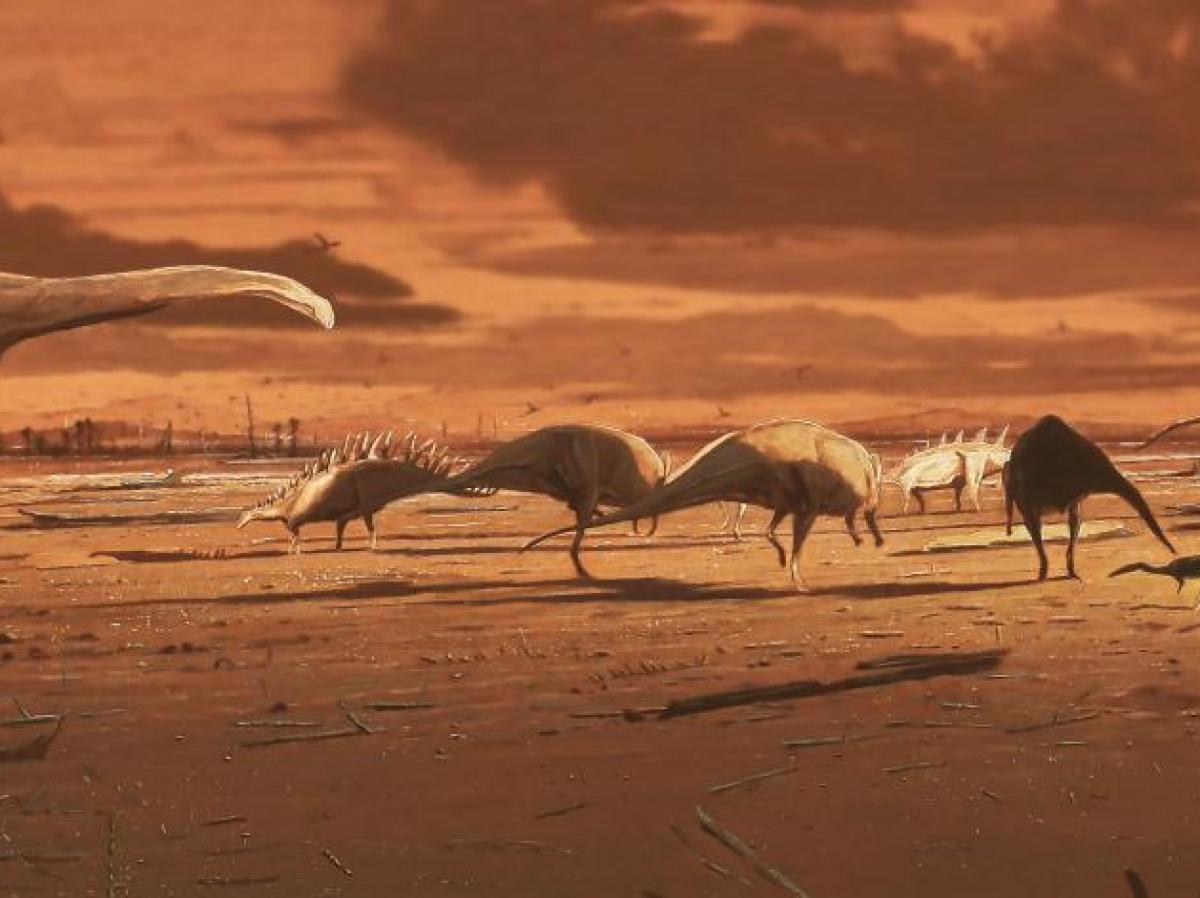 Où Votre Ville Était Située À L’Époque des Dinosaures Où Votre Ville Était Située À L’Époque des Dinosaures