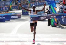 Kenyan half marathon world record holder Kamworor hit by motorcycle, suffers head and ankle injuries