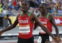 Former World 1500m champion Elijah Manangoi suspended over violating anti-doping rules