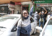 civil society activists protest police brutality