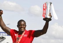 Kenya Shujaa captain Andrew Amonde believes he is in rugby by default.
