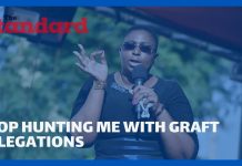 “They are hunting me with graft cases because of my political stand,” Malindi MP Aisha Jumwa says