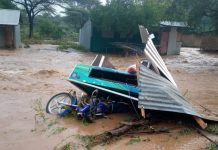 Floods destroy homes following heavy rains in Baringo