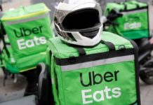 Uber rides take COVID-19 hit but food-delivery business doubles