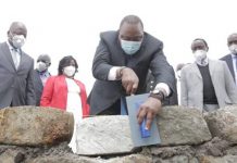 President Uhuru fights for his mother