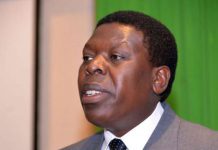 CS Eugene Wamalwa asks Kitui residents to support the BBI report as he commissions dam construction