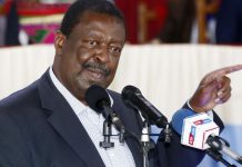You are part of the Jubilee government failures, Mudavadi tells Ruto