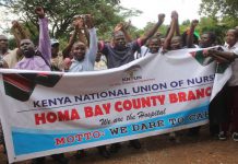 Homa Bay nurses strike over October payment
