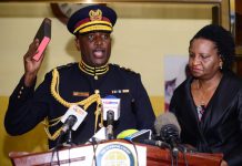 IG Hillary Mutyambai hands over police vehicle as he moves to crack down insecurity at the coast