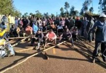Baringo Senator’s Convoy Blocked by Rowdy Youth