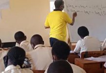 PS Kibicho Drops Power Suit to Teach KCSE Candidates