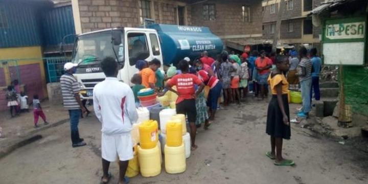 Nairobi CBD & Estates Water Supply Cut Off Nairobi CBD & Estates Water Supply Cut Off