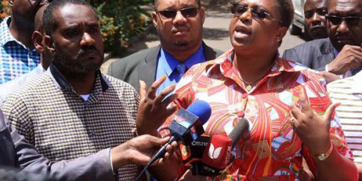 Aisha Jumwa's Prayer for Kihika Touches Gov Kinyanjui's Raw Nerve Aisha Jumwa's Prayer for Kihika Touches Gov Kinyanjui's Raw Nerve