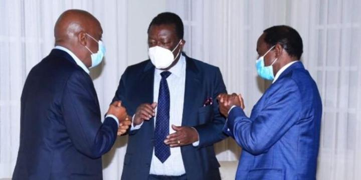 Gideon Moi Meets Kalonzo, Mudavadi After Talk of Defecting to Raila Camp Gideon Moi Meets Kalonzo, Mudavadi After Talk of Defecting to Raila Camp