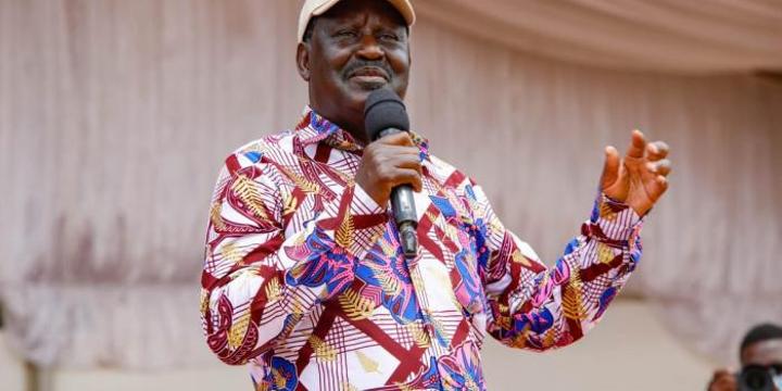 Raila Odinga Vows to Jail All Corrupt Leaders Raila Odinga Vows to Jail All Corrupt Leaders