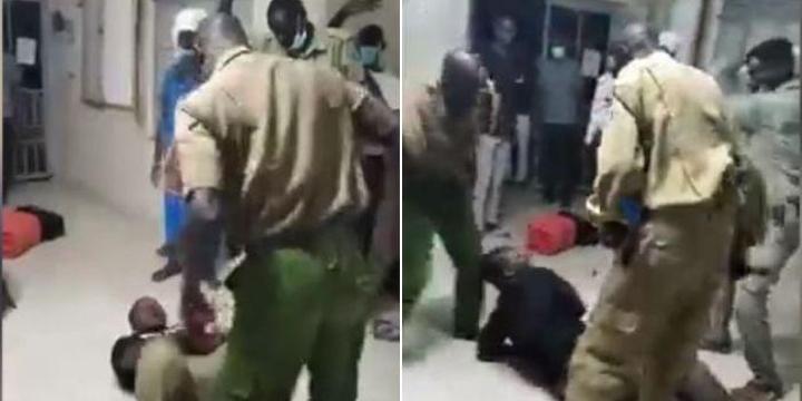 Uproar After Police Caught on Camera Beating Mentally ill Patient Uproar After Police Caught on Camera Beating Mentally ill Patient