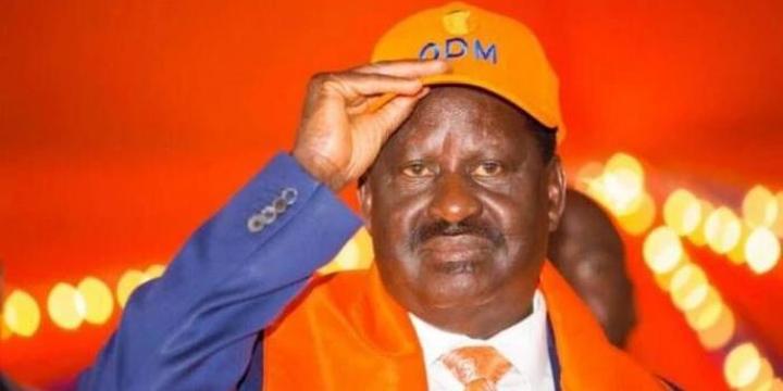 Raila Odinga Presents List of His New Vision Raila Odinga Presents List of His New Vision