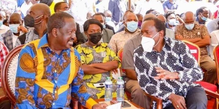 Night Meeting Organised to Solve Raila-Kalonzo Feud Night Meeting Organised to Solve Raila-Kalonzo Feud