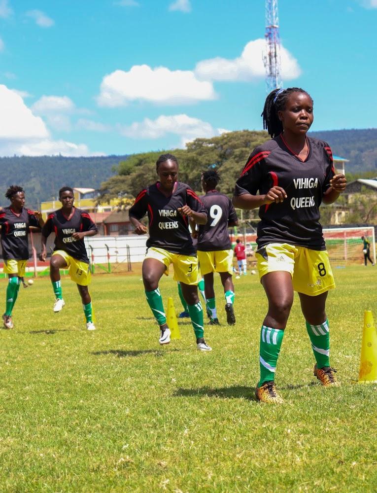 Vihiga Queens step up preps ahead of Cecafa Vihiga Queens step up preps ahead of Cecafa