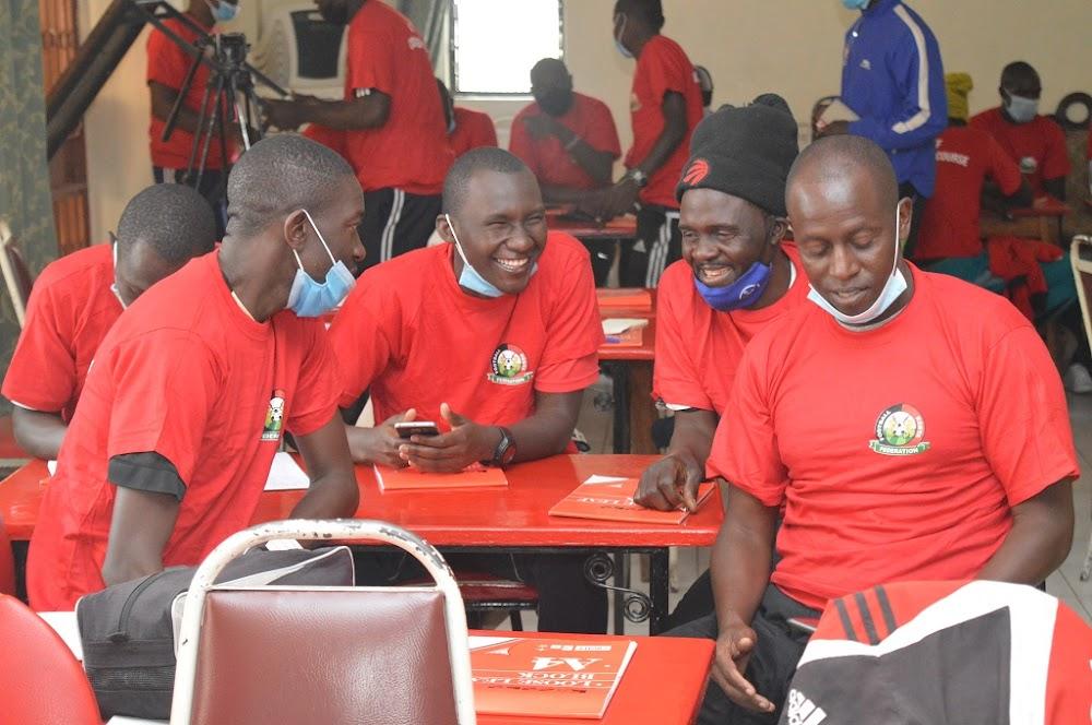 Retired footballers participation in coaching courses elates FKF Retired footballers participation in coaching courses elates FKF