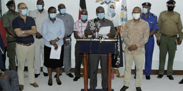 Mombasa Bans Home-Based Care in Covid-19 Response Mombasa Bans Home-Based Care in Covid-19 Response