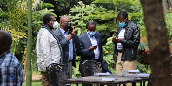 Wetangula and Moi Missing As Kalonzo Announces Secretariat Wetangula and Moi Missing As Kalonzo Announces Secretariat