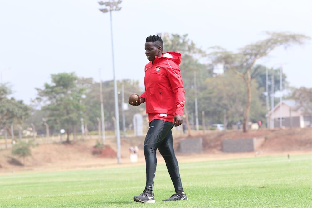 Akisa happy to ditch football to pursue career in shot put Akisa happy to ditch football to pursue career in shot put