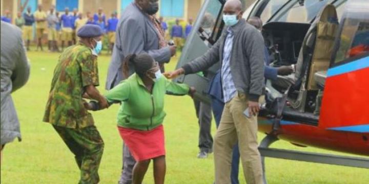 Woman Who Breached Matiang'i Security, Roughed Up in Kisii Speaks Woman Who Breached Matiang'i Security, Roughed Up in Kisii Speaks