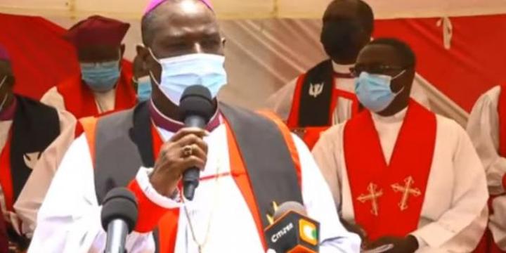 Archbishop Blocks Raila, Mudavadi From Speaking at Church Function Archbishop Blocks Raila, Mudavadi From Speaking at Church Function