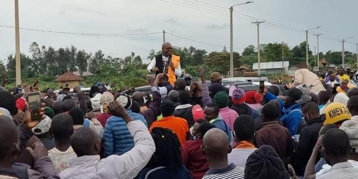 Jimi Wanjigi's Delegates Sleep in the Streets as Sponsor Goes Missing Jimi Wanjigi's Delegates Sleep in the Streets as Sponsor Goes Missing