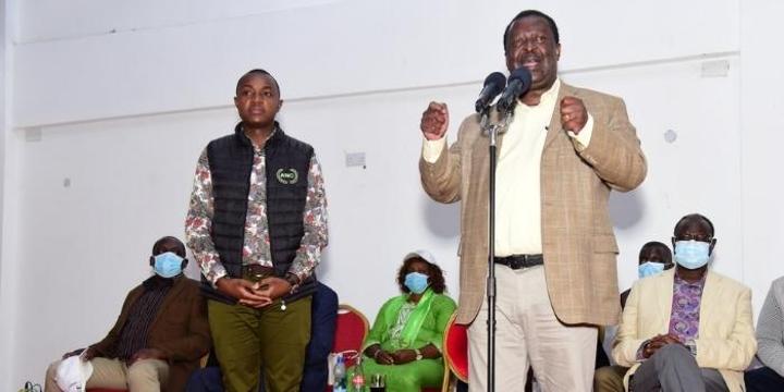 Mudavadi Unveils New Party Secretary General Mudavadi Unveils New Party Secretary General