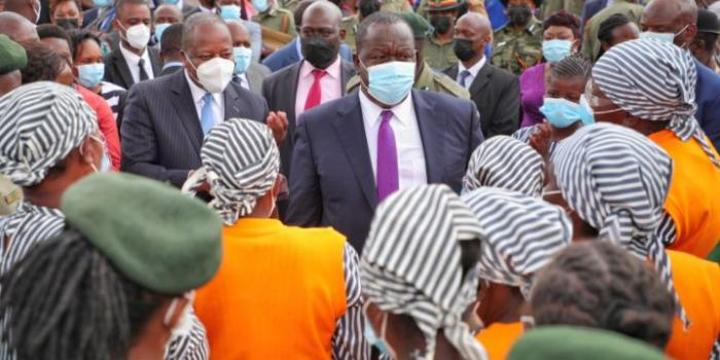 Matiang'i, Kagwe Comments Excite Prisoners Matiang'i, Kagwe Comments Excite Prisoners