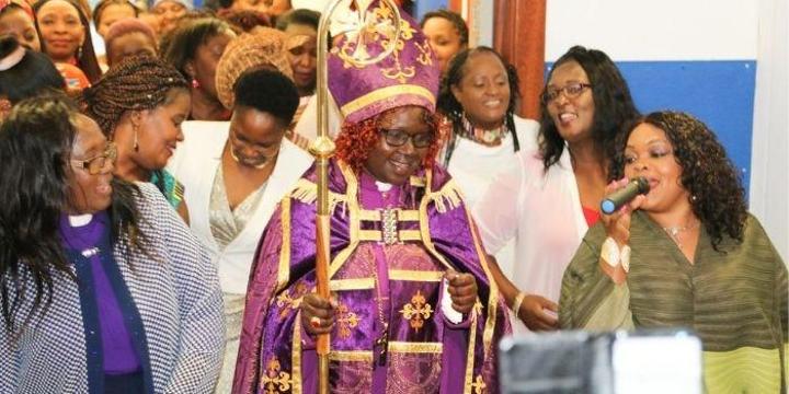 Kenyan Woman Installed Bishop in UK Kenyan Woman Installed Bishop in UK