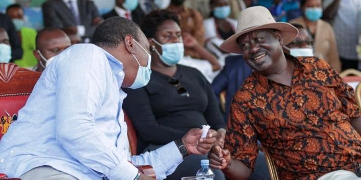 Raila: Uhuru Saved Me From Treason Charges Raila: Uhuru Saved Me From Treason Charges