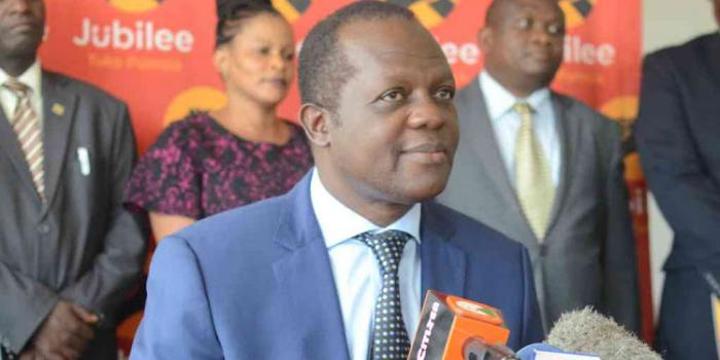 Tuju Announces Jubilee National Delegates Convention Tuju Announces Jubilee National Delegates Convention