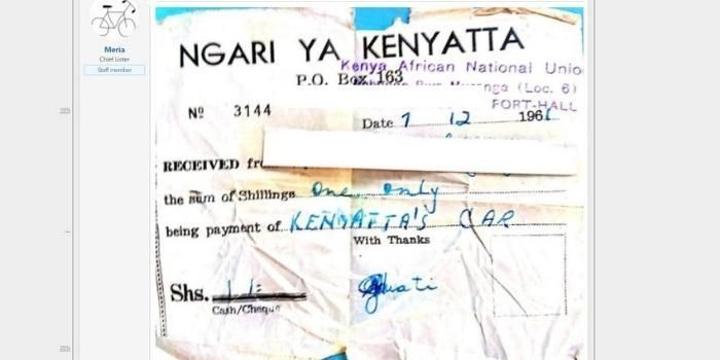 Jomo Kenyatta Car: Debate Ensues Over 1 Shilling Harambee Jomo Kenyatta Car: Debate Ensues Over 1 Shilling Harambee